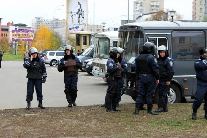 В Киеве обокрали захваченную мэрию