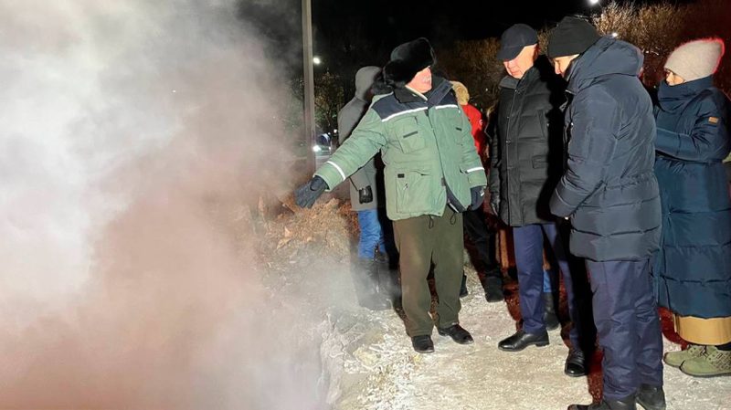 Жумангарин и Ильин прибыли в Экибастуз