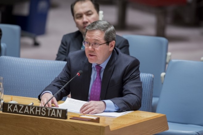 Казахстан впервые принял участие в заседании Совета Безопасности ООН