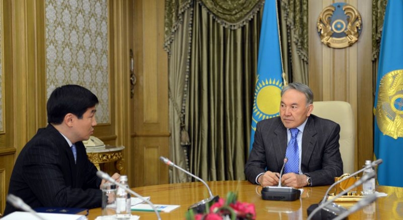 Байбек рассказал главе государства о работе «Нур Отана»