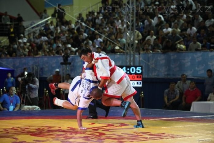 Юбилейный X чемпионат Азии по казакша курес