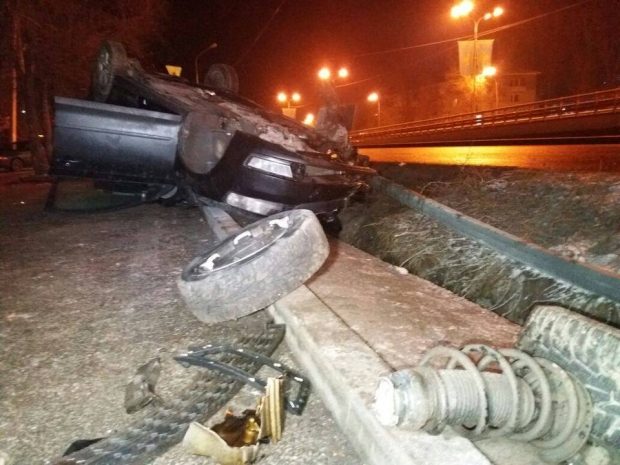 В Алматы произошло серьезное ДТП