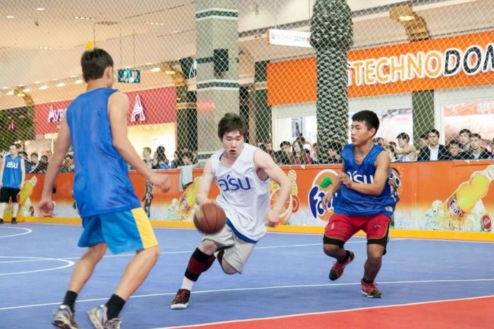 В Алматы прошли отборочные игры Казахстана по стритболу