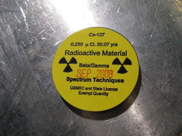 За потерянный контейнер с цезием-137 пообещали 1,5 млн. тенгеЭксклюзив