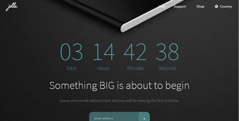 Jolla покажет новый девайс 19 ноября