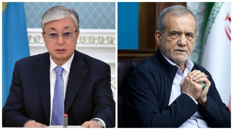 Токаев приветствовал заявление президента Ирана