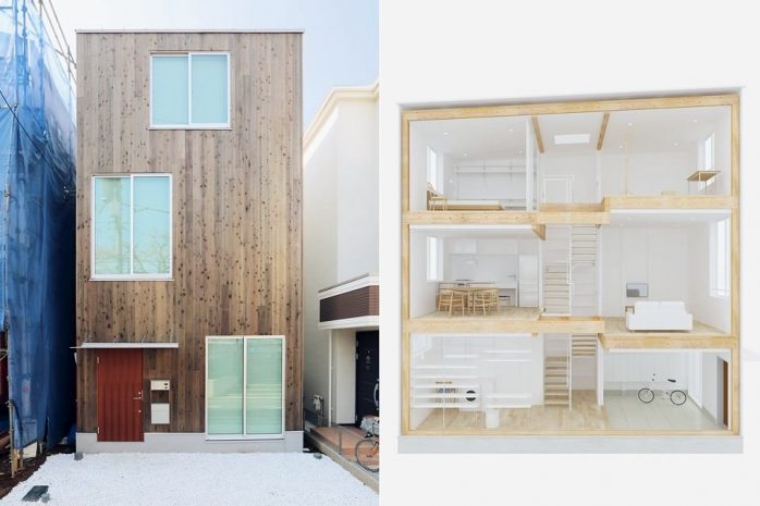 Японцы продают дома как коробки для хранения вещей