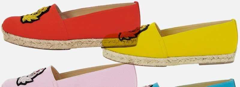 Christian Louboutin впервые создал эспадрильи
