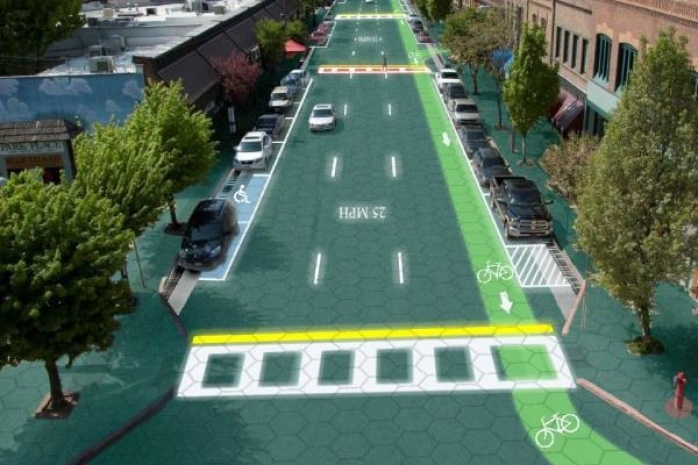 Америка будет получать электроэнергию из дорожного полотна