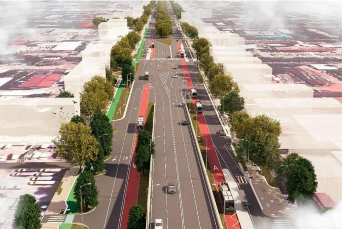 В Алматы строят две новые линии BRT