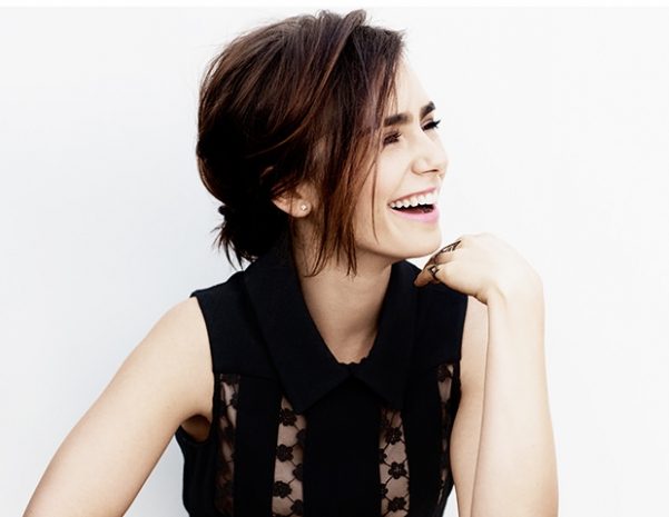 Лили Коллинз снялась для рекламного журнала Asos