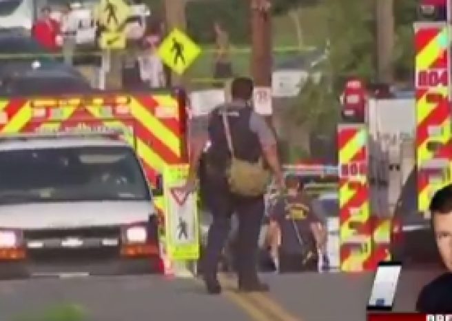 При покушении на конгрессмена в Вирджинии было сделано не менее 50 выстрелов