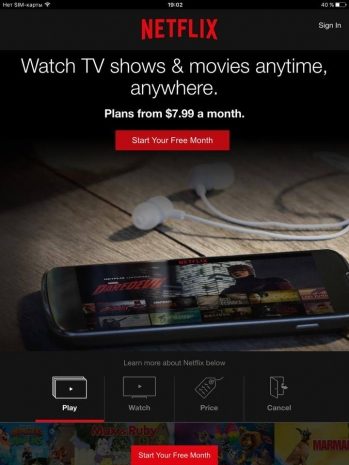 В Казахстан пришел «убийца зомбоящика» - сервис потокового видео Netflix