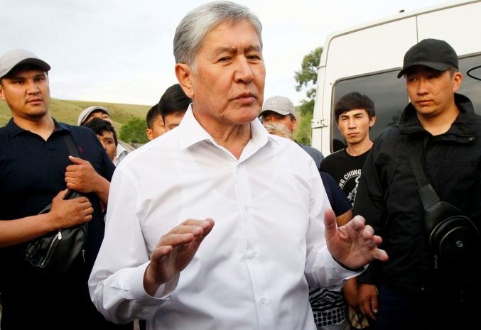 О задержании Атамбаева официально сообщило МВД Кыргызстана