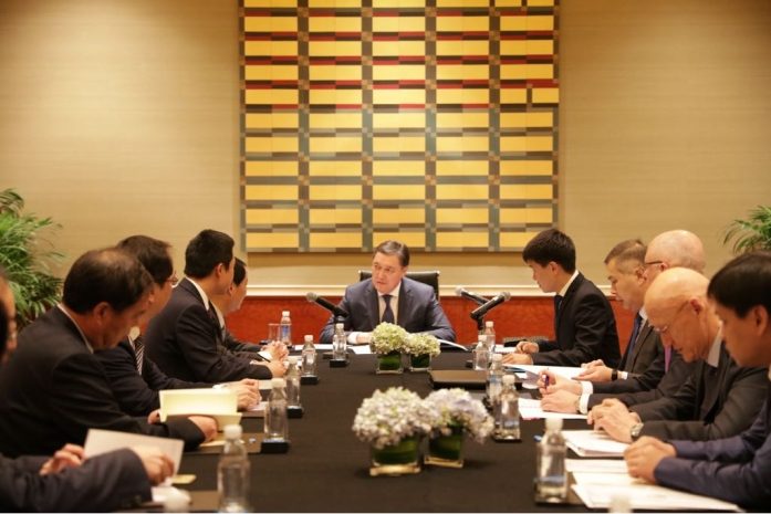 Аскар Мамин посетил с рабочей поездкой КНР