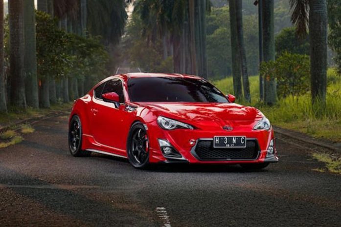Турбированный Toyota GT86 из Индонезии