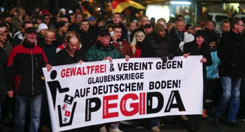 В Дрездене протестовали против «исламизации Запада»