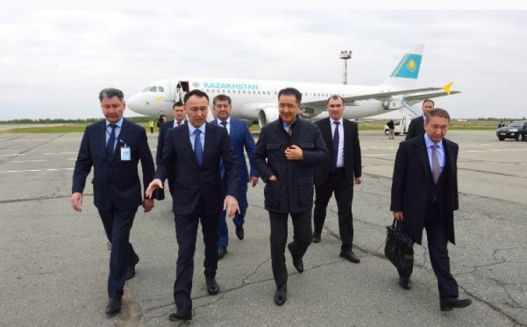 Бакытжан Сагинтаев прибыл в Костанайскую область