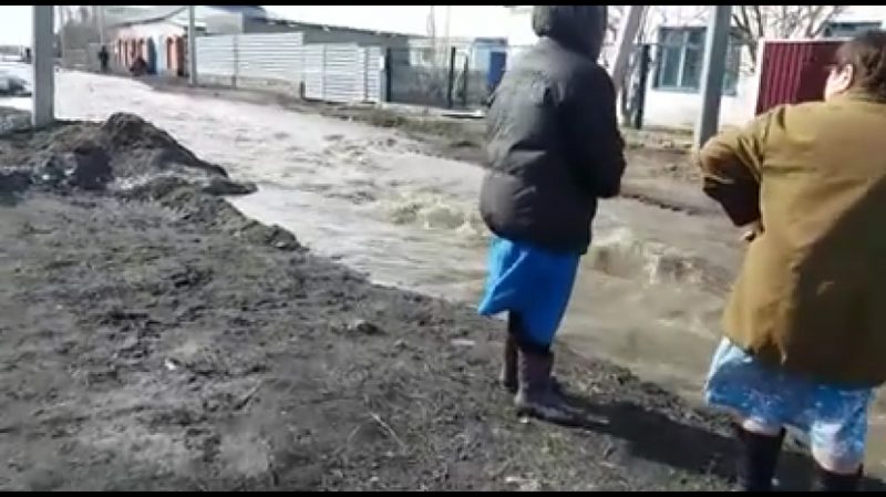 В Акмолинской области затопило два поселка. ФОТО, ВИДЕО