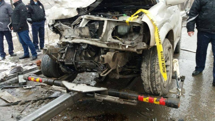 В ДТП на трассе Алматы - Бишкек погиб полицейский