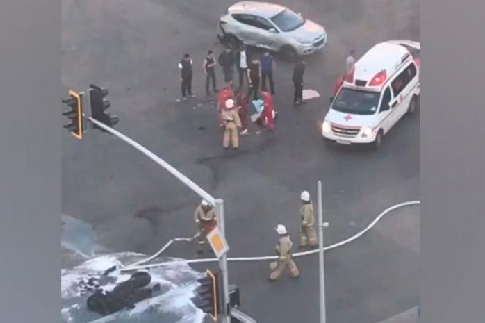 Виновницу ДТП с внуком Олжаса Сулейменова отпустили под залог