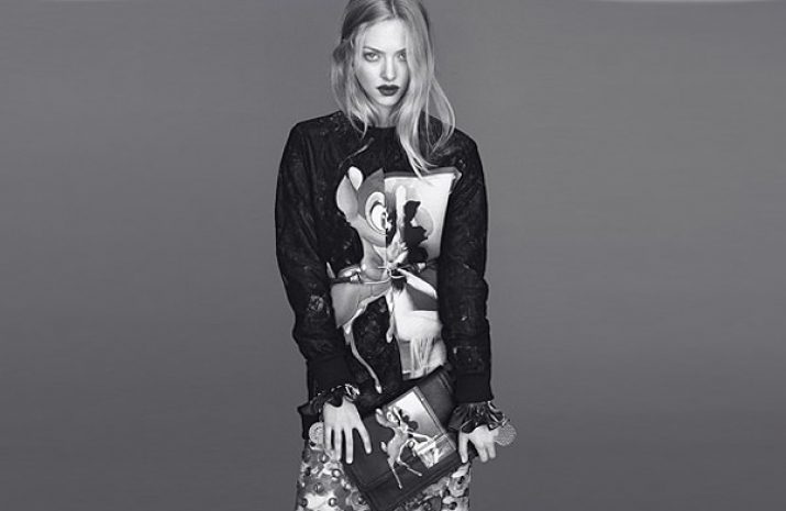 Аманда Сэйфрид - лицо рекламной кампании Givenchy