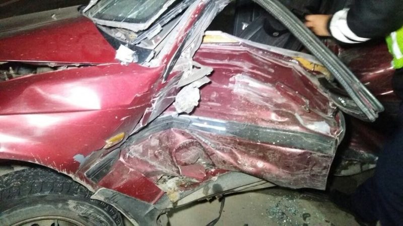 Пьяный водитель спровоцировал аварию в Алматы