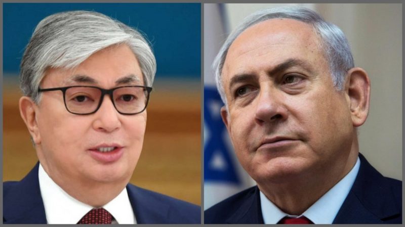 Касым-Жомарт Токаев поговорил с Биньямином Нетаньяху