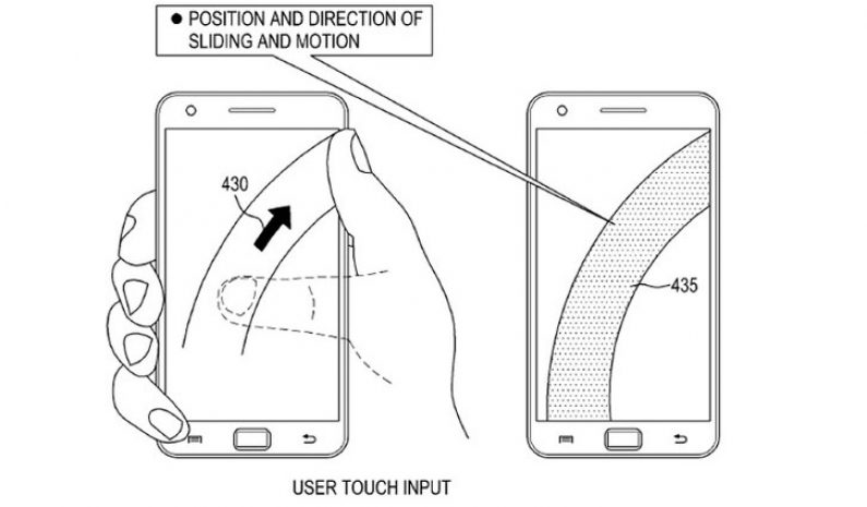 В Samsung придумали, как управлять планшетофоном одной рукой