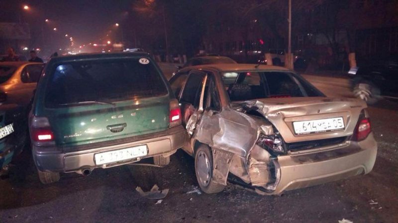 Произошло крупное ДТП с участием пяти авто (ФОТО)