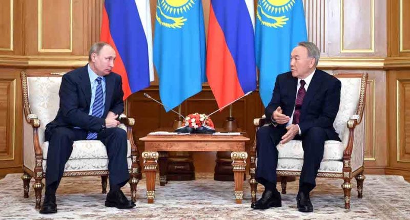 Нурсултан Назарбаев и Владимир Путин обсудили взаимоотношения между странами