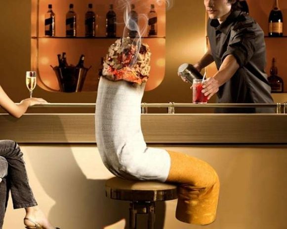 Курение превращает людей в лентяев