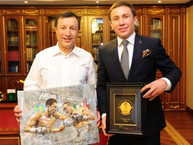 Адильбек Джаксыбеков предложил Головкину провести бой в Астане