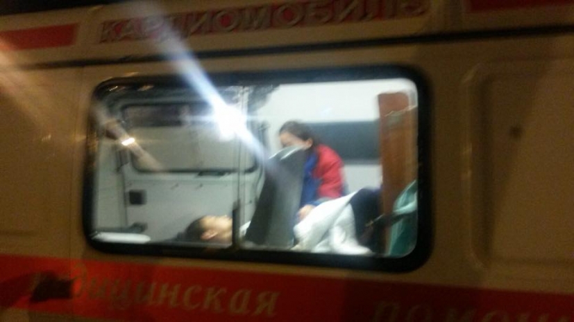 В Алматы напали на бригаду «скорой помощи»