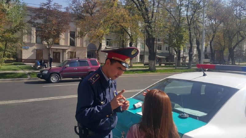 Алматинские полицейские объявили «охоту» на пешеходов