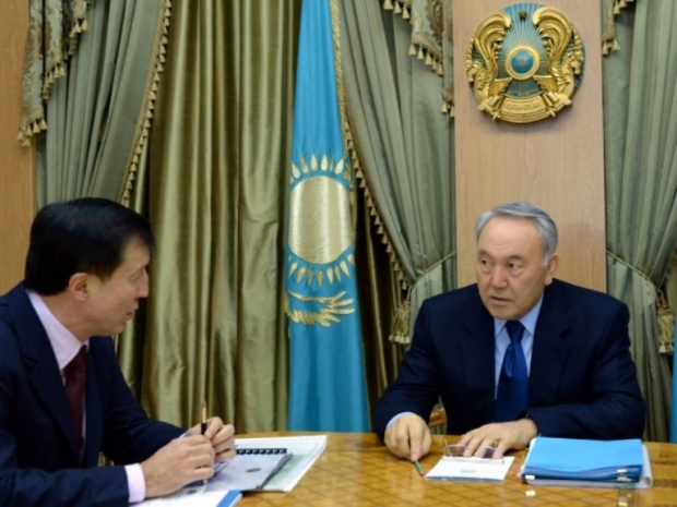 Нурсултан Назарбаев принял акима Астаны
