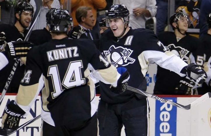 Нападающий Евгений Малкин отдал 400-ю передачу в чемпионатах НХЛ