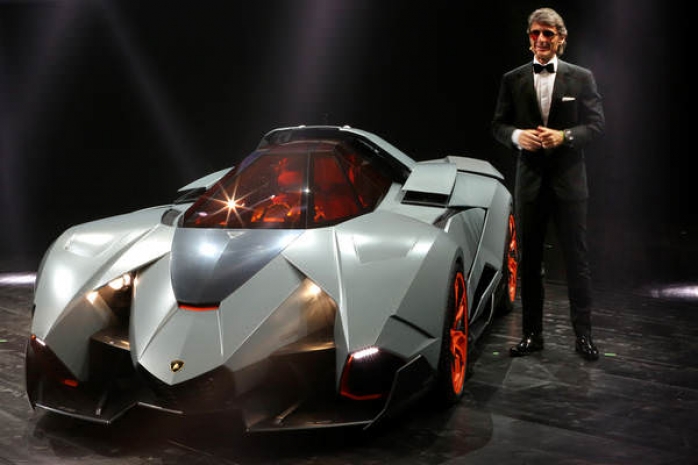 Lamborghini представил необычный концепт «Эгоист»