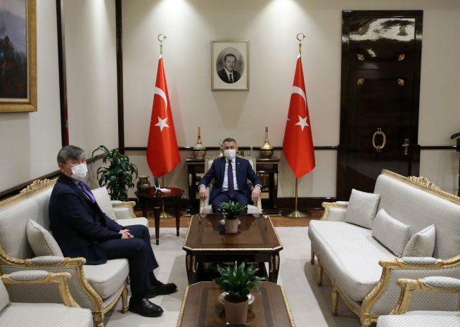 С вице-президентом Турции встретился посол Казахстана