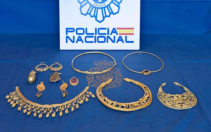 Древние драгоценности из Украины на 60 миллионов евро изъяла полиция Мадрида