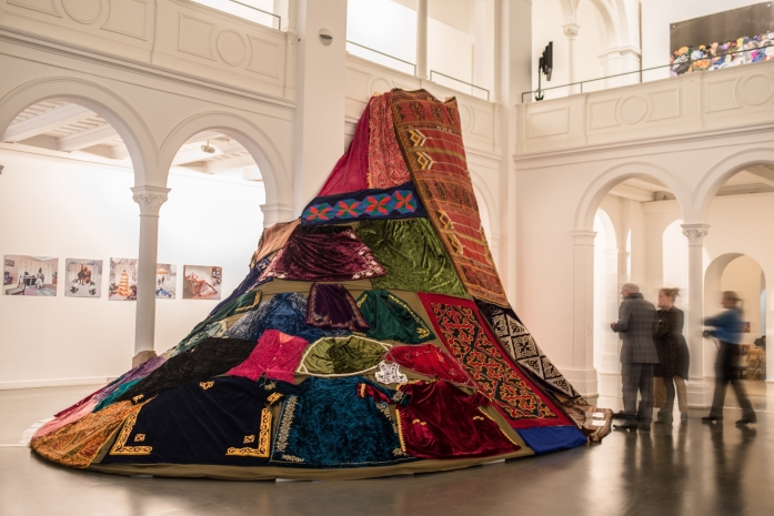 В Берлине открылась выставка казахстанских художниц