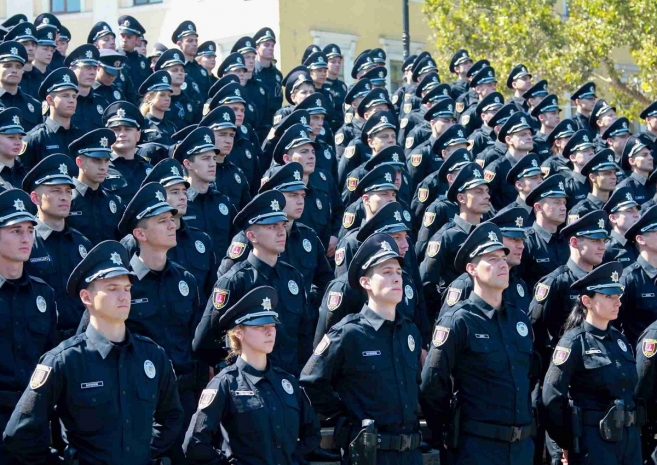 Нацполиция Украины переведена на усиленный режим