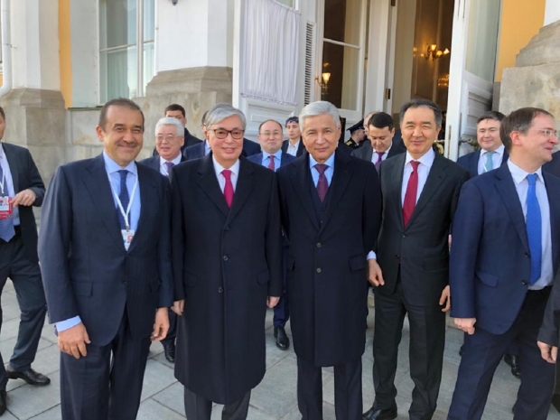 Токаев, Сагинтаев, Масимов, Тасмагамбетов — фото после переговоров в Москве