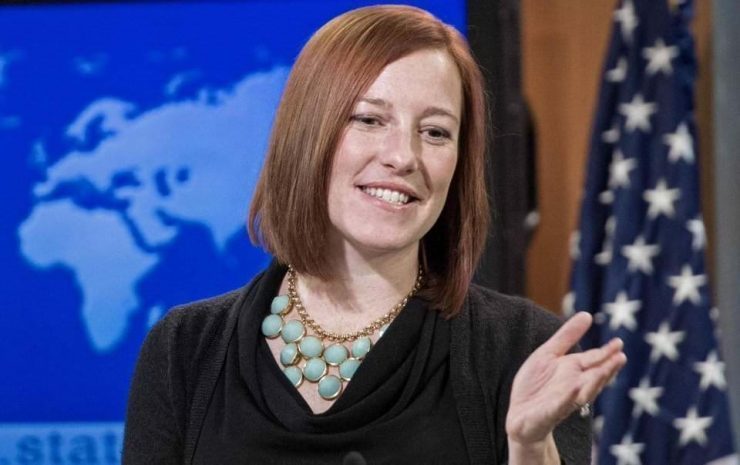 Джен Псаки покидает пост официального представителя Госдепа США
