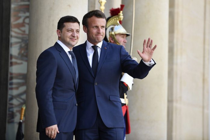 «Нормандский формат» обсудили Зеленский и Макрон