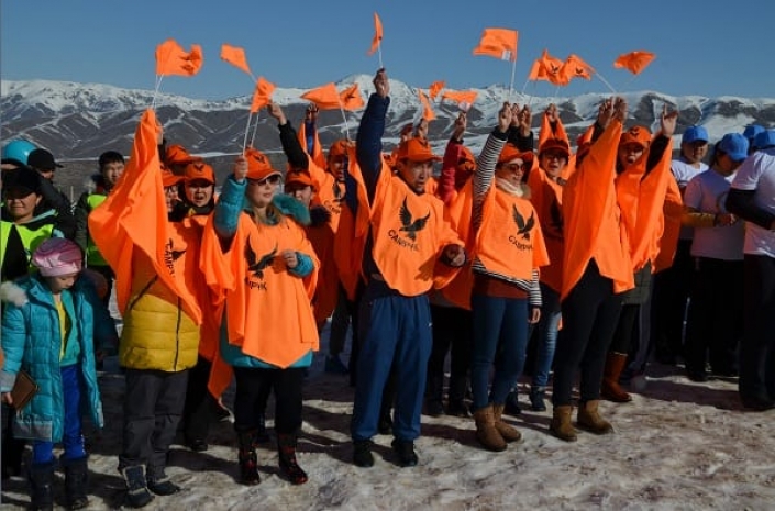 Полицейские Алматинской области «проводили» зиму