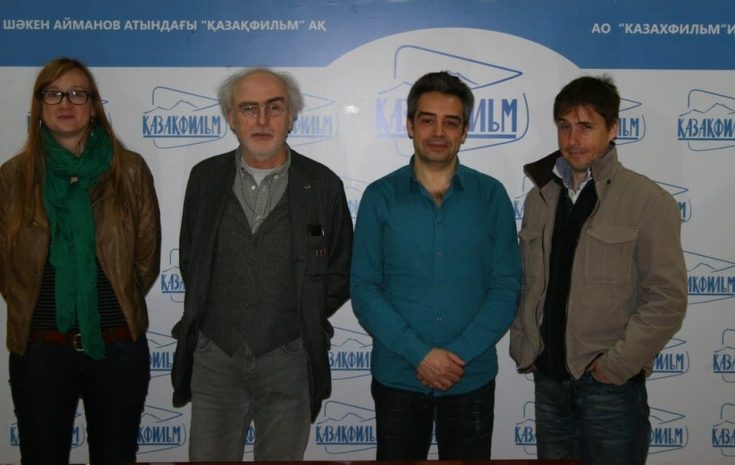 «Казахфильм» посетили французские режиссеры
