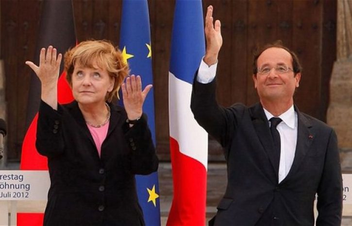 Олланд обсудил с Меркель итоги встречи с Путиным