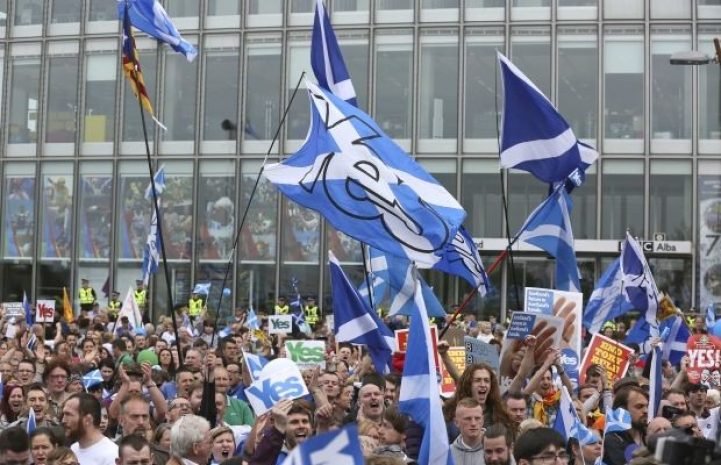 Крупнейший город Шотландии Глазго проголосовал за независимость