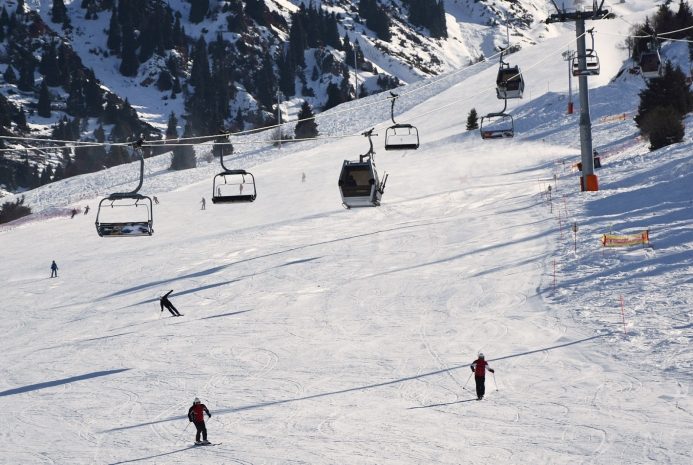Как соблюдается карантин на Медеу и Шымбулаке